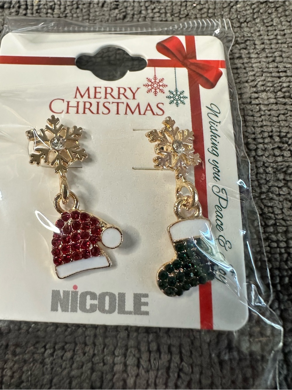Earrings - Christmas themed